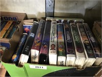 VHS TAPES, MANY ARE DISNEY