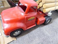 Vintage Tonka log hauler truck
