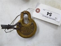 Excelsior 6 lever padlock w/ 1 key