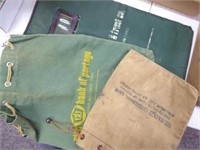 3 vintage bank bags: Milwaukee & Portage
