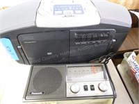 Sony CD radio, cassette & Panasonic radio
