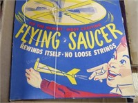 Vintage flying saucer w/ original box