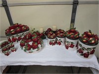 Apple Canister Set, Centerpiece, S & P, & More -