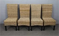 4x - Woven Chairs - Can Be Used Outdoors