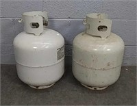 2x Propane Tanks - May Have Some Contents