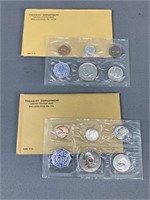2x -1963, 1964 Silver Proof Sets