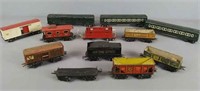 Lot Of Mostly Metal Old Model Train Cars