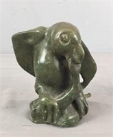 Carved Stone Bird - Could Be Jade - Heavy