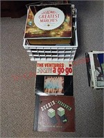 Vintage Vinyl Records & Crate