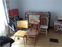 Job Lot, Chairs, Bed, Vintage Suitcases & more