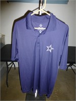 Mens 2 XL Dallas Cowboys Polyester Polo