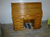 "Heavy" Reproduction Roll Top Desk