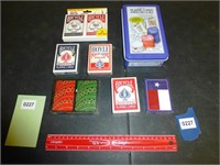 Lot of 9 Decks of Playing Cards + More