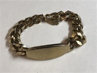 Mens Heavy Metal Chain Bracelet