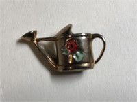 Vintage Watering Can Pin