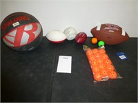 Lot of Various Sports Balls