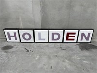 Set of 6 original Holden Dealership Light Boxes .