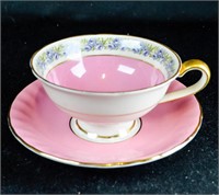 Bone China Teacup & Saucer (mismatched)