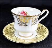 Bone China Teacup & Saucer (mismatched)