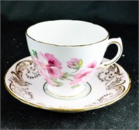 Bone China Teacup & Saucer (mismatched)