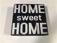 NEW HOME SWEET HOME HOLLOW WOOD WALL HANGING
