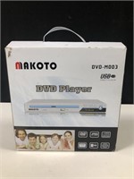 MAKOTO DVD PLAYER WITH REMOTE