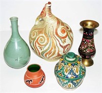 5-Pc. Decorative Vase Lot