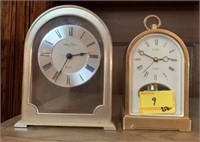 SETH THOMAS QUARTZ TABLE CLOCK AND LINDEN