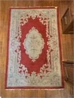 3' X 5' CHINESE RUG - RED
