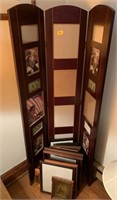 GROUPING: PICTURE FRAMES AND A STAND UP FRAME