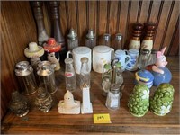 15 COLLECTIBLE SALT AND PEPPER SHAKERS