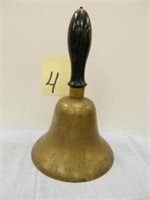 Brass Schoole House Hand Bell