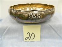 Kalo Sterling Bowl #5811 w/ Initials FSE; Weighed