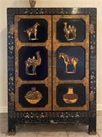 Chinoiserie Lacquered Cabinet