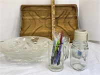 Wooden Serving Tray & More