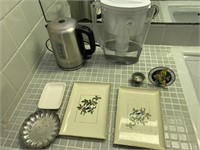 Water filter container & trays