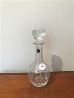 Fine French Crystal Decanter w/Stopper
