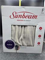 Sunbeam full size heated blanket - new in box