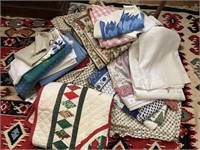 Quilts, blankets, covers