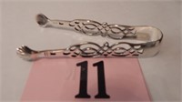 STERLING SILVER H30 TONGS 4 IN