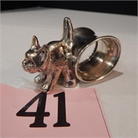 FIGURAL CAT NAPKIN RING