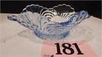 BLUE HANDLED DISH 6 IN