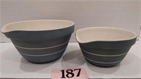 MASON CASH MIXING BOWL SET MADE IN ENGLAND 6-8 IN