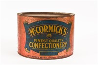 EARLY McCORMICK'S CONFECTIONARY TIN