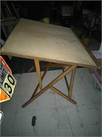 Fold up adjustable drafting table 48x36 height