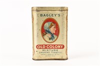BAGLEY'S OLD COLONY SMOKING TOBACCO POCKET POUCH
