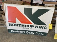 Northrup King Seeds Metal Sign