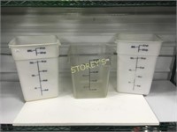 2 - 20L & 1- 15L Food Container