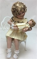 SHIRLEY TEMPLE DOLL WITH HER DOLL