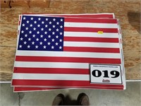 (8) US Flag magnets 12x17